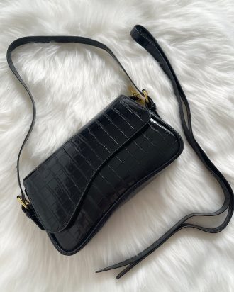 Pavasarinė vasarinė juodos spalvos moteriška rankinė, laisvalaikio rankinė, casual rankinė, kasdieninė moteriška rankinė