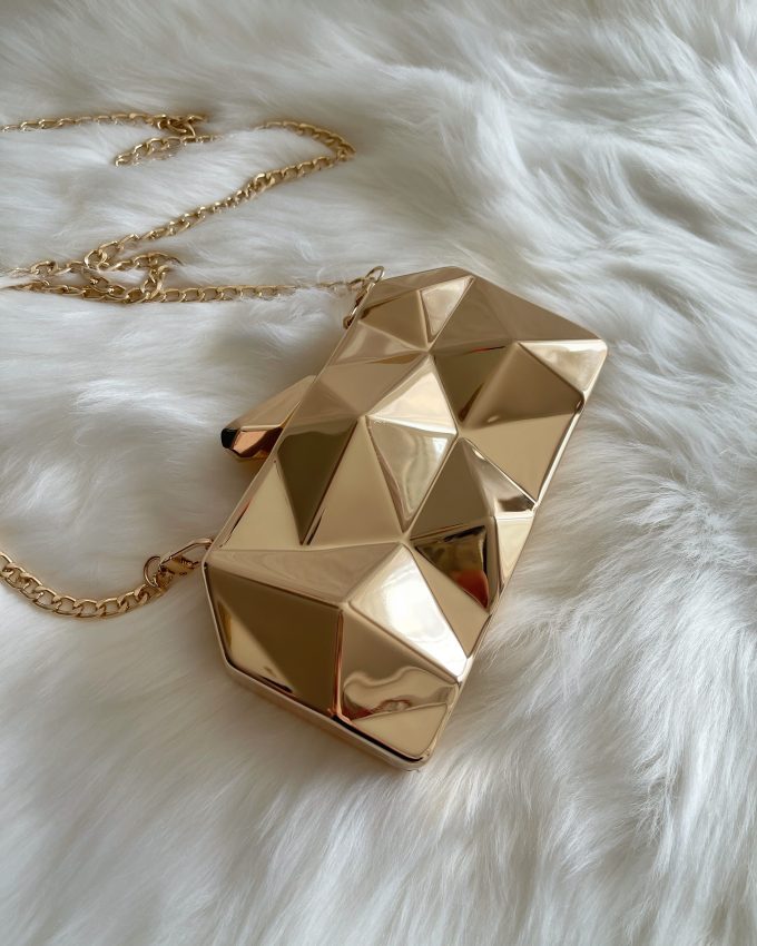 Moteriška delninė, auksinė delninė, moteriška rankinė, vakarinė rankinė, proginė moteriška delninė