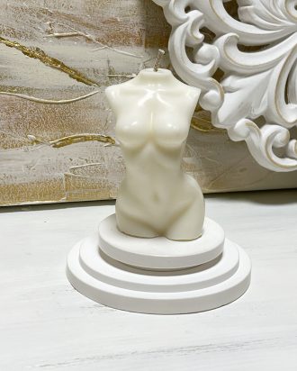 Sojų vaško žvakė, rankų darbo žvakė