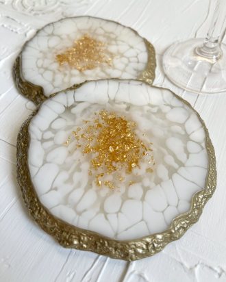 Padėkliukai, baltas interjeras, baltai auksiniai, namų dekoras, interjero akcentai, dovana jai, dovana, dovanos moterims