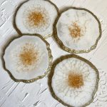 Padėkliukai, baltas interjeras, baltai auksiniai, namų dekoras, interjero akcentai, dovana jai, dovana, dovanos moterims