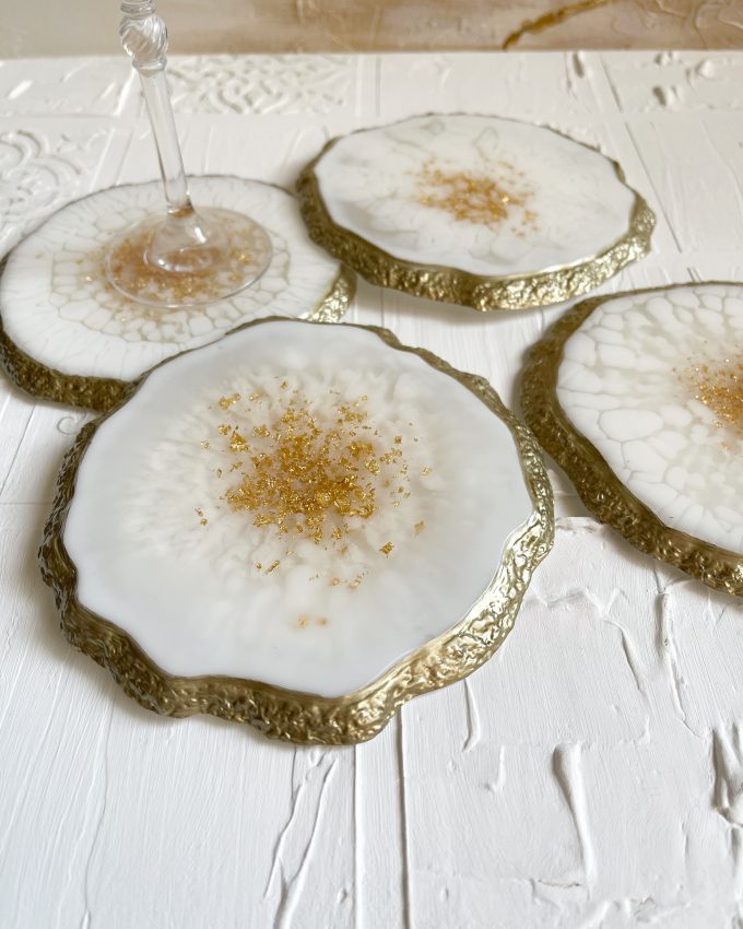 Padėkliukai, baltas interjeras, baltai auksiniai, namų dekoras, interjero akcentai, dovana jai, dovana, dovanos moterims